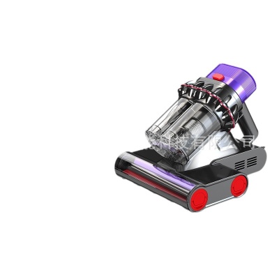 跨境除螨仪双滚刷双尘杯紫外线杀菌去螨虫智能家用床上加热吸尘器
