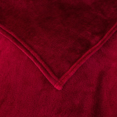 厂家批发加厚纯色法兰绒毛毯跨境珊瑚绒午睡沙发盖毯床单礼品毯子