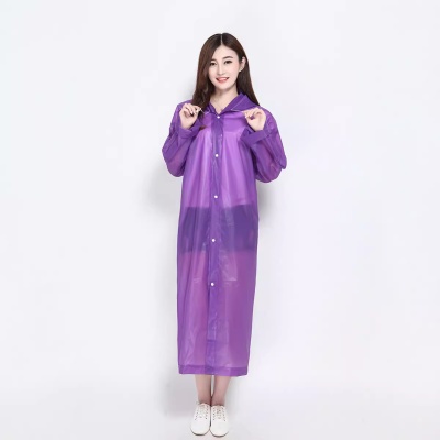 男女款EVA非一次性透明成人雨衣户外骑行电动车雨披斗篷厂家批发