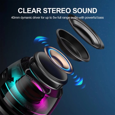 RGB磁吸蓝牙音箱小音响3合1便携磁吸支架桌面音箱氛围灯无线