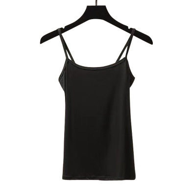 夏季莫代尔吊带背心女内搭女士薄款纯色打底背心舒适百搭无袖上衣