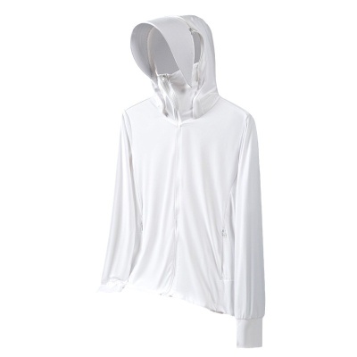 冰丝防晒衣男夏季防晒服钓鱼胖子宽松加肥加大大码男装200-300斤