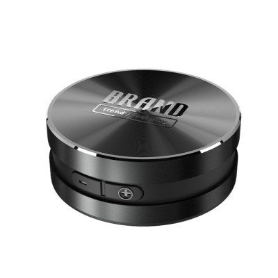 跨境金属防水骨传导蓝牙音响便携磁吸小型共振迷你音箱创意礼物