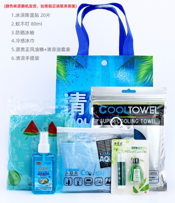厂家日用防暑降温高温劳保用品慰问清凉洗护套装包夏季工地福利工