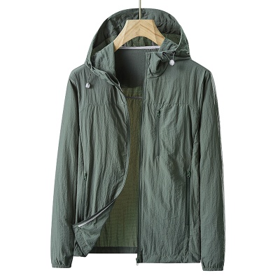 鸟家同款防晒衣男夏季超薄透气冰丝防紫外线皮肤衣女户外运动外套