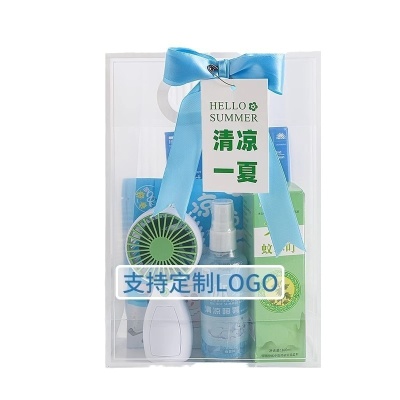 夏日防暑降温包套装礼品公司送员工福利夏季清凉礼盒实用伴手礼