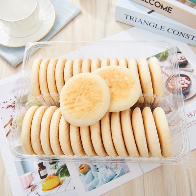 山药软雪饼面包整箱早餐营养糕点解饿老式小发饼零食湖南法饼整箱