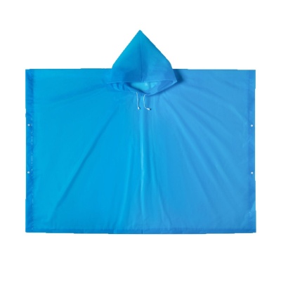 peva骑行雨披成人无袖斗篷磨砂套头旅行户外雨衣批发