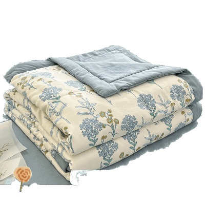 A类母婴级夏被空调被家用夏被四件套三件套可机洗被子春秋轻薄厂