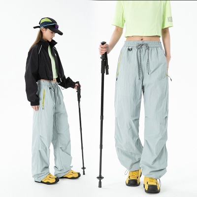 杰克传洋轻量化户外速干休闲裤男女青年美式工装弯刀裤伞兵运动裤