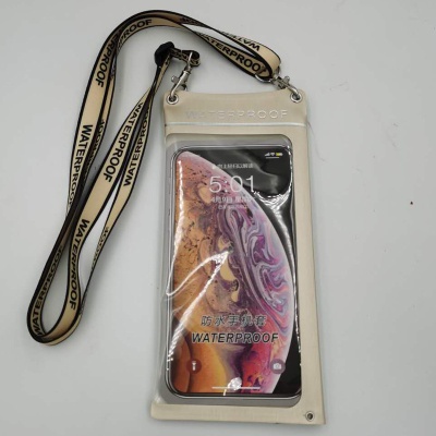 通用手机防水袋游泳潜水套tpu摄影触屏温泉防水套防尘袋户外水袋