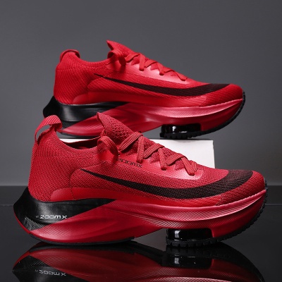 2025跨境新款大码男鞋超轻秋厚底休闲运动鞋百搭ins情侣户外跑鞋