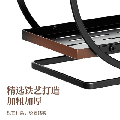 轻奢卫生间置物架浴室厕所洗手洗漱台面化妆品收纳盒桌面梳妆台架