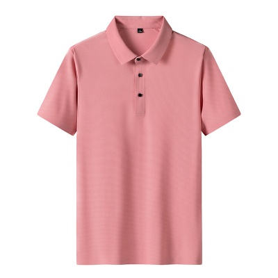 现货冰丝男士POLO衫男夏季薄款高级感商务休闲弹力翻领衬衫t恤