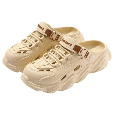 洞洞鞋男士夏季踩屎感户外穿开车运动沙滩防滑防臭海边溯溪凉拖鞋