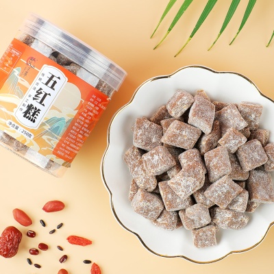 五红糕250g传统手工制作瓶装批发即食代餐零食一件代发节日点心