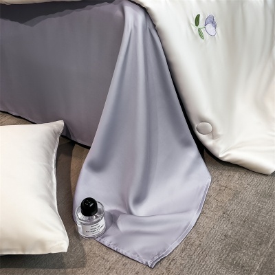 水洗真丝夏被冰丝空调被四件套2025新款冰丝夏凉被床单被套三件套