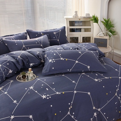 A类母婴级四件套全棉纯棉被套单品床单被罩轻奢高级感床上用品