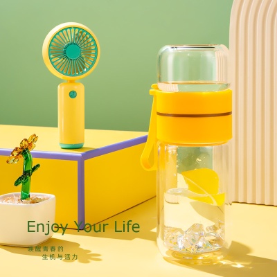 夏天小风扇水杯伴手礼套装定制logo公司商务礼品定制实用送员工