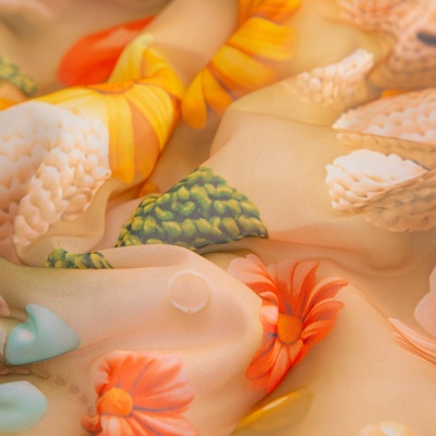 跨境新款5D数码浮雕儿童婴儿夏凉被薄被家纺儿童凉感丝夏被批发