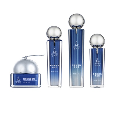 琴雨诗面部护理套装玻色因面霜定制玻尿酸精华乳护肤四件套贴牌厂