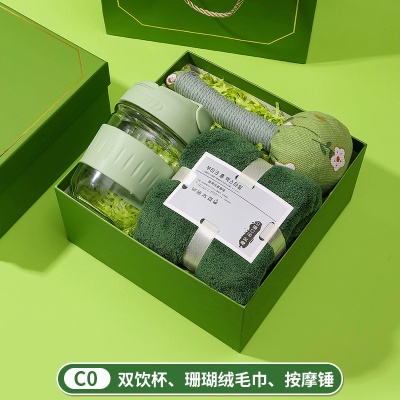 夏季团购活动福利实用商务礼品套装送客户小风扇清凉防暑降温礼盒