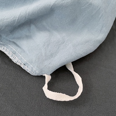 南通ins风裸睡纯棉四件套A类水洗棉纯色双拼被套床笠款宿舍三件套