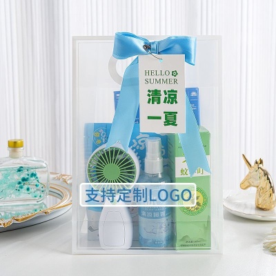 军训必备用品防暑降温大礼包大一高一新女生高中大学开学清凉套装