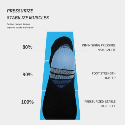 户外运动短袜亚马逊压缩袜子足底筋膜弹力压缩男女压力袜厂家直销