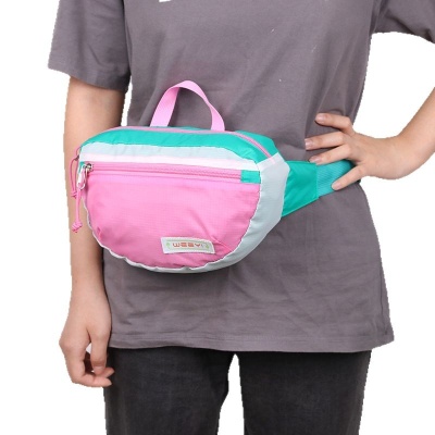 时尚多功能腰包男女百搭斜挎包户外运动跑步腰包可定制设计