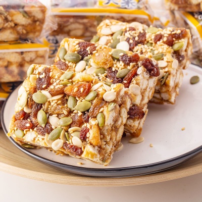 沙琪玛坚果黑糖味5斤散装整箱夜宵充饥萨琪玛办公室零食早餐糕点