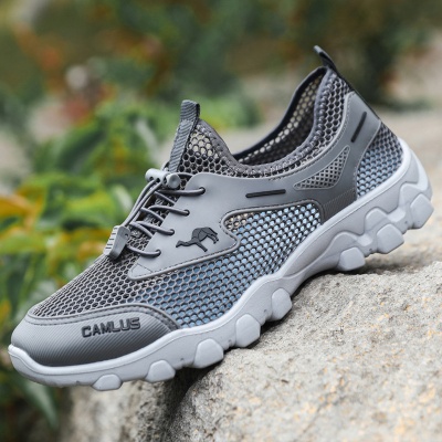 溯溪鞋网鞋男款软底防臭透气网面鞋休闲鞋户外网布运动鞋涉水登山