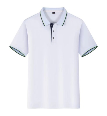 新款翻领短袖t恤印logo 企业工作服T恤衫 广告衫团体聚会工厂批发