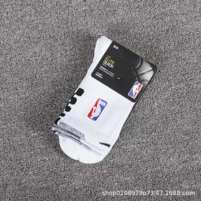 18球员nba中筒训练美式elite篮球袜男短筒毛巾底加厚户外运动袜子