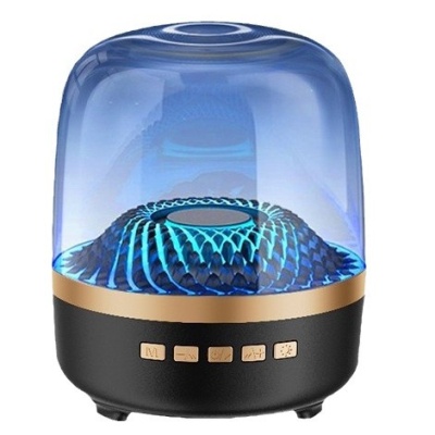 华强北哈曼卡顿琉璃同款MINI音箱炫彩灯重低音蓝牙音响