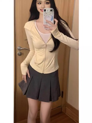 【自设工厂现货现发 】冰丝防晒衣冰感夏季上衣修身薄款外套开衫