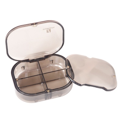 signhouse塑料便携药盒 迷你密封磁吸随身药盒防潮生活用品收纳盒