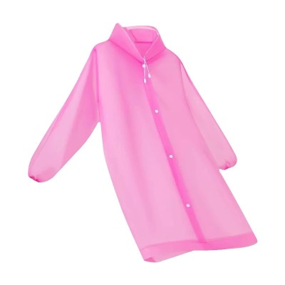 非一次性EVA加厚雨衣束口男女长款雨披户外旅游骑行徒步便捷雨衣