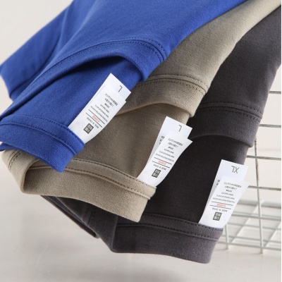 220克精梳纯棉圆领T恤工作服团体服班服文化衫公司聚会刺绣印LOGO