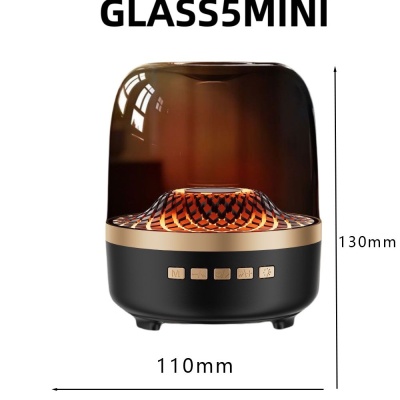 华强北哈曼卡顿琉璃同款MINI音箱炫彩灯重低音蓝牙音响