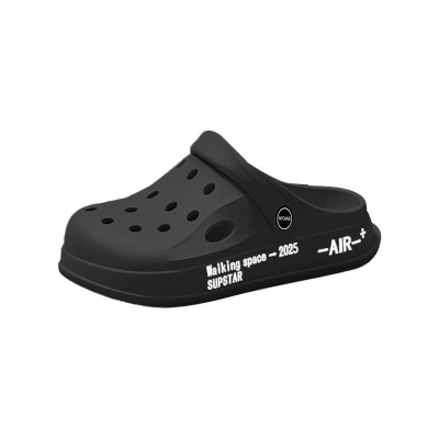 潮流洞洞鞋男款夏季外穿踩屎感防滑两用包头拖鞋运动休闲沙滩拖