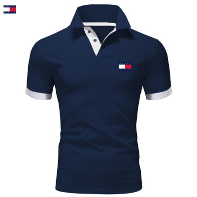 跨境男新款上市夏季男士t恤保罗男短袖上衣人气时尚流行polo衫