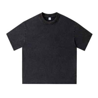 男装男士短袖t恤半袖纯棉宽松大版oversize潮牌男女同款短袖男t恤