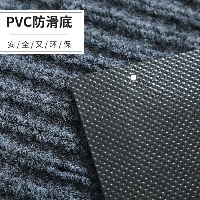 地垫入户门进门口感耐脏家用厨房浴室防滑PVC商铺地毯吸水ins