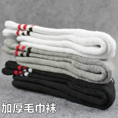 专业篮球袜毛巾底加厚男士中筒精英袜户外跑步长筒实战运动袜高筒